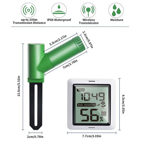 custom soul moisture meter|ecowitt soil moisture meter.